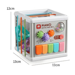 Juguete Cubo Multifuncional Piano Musical