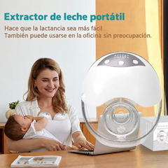 Extractor De Leche Eléctrico Doble Inalámbrico Oficina