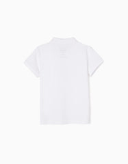 Polo Manga Corta Blanco Zippy®