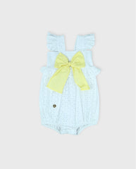 Mameluco Ojalillo Moño Surtido Amarillo