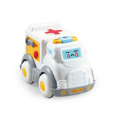 Juguete Carro de Impulso Excavadora Amarillo