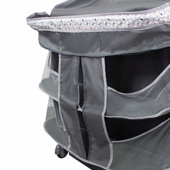 Cuna Corral Verona Gris Bebesit Modelo