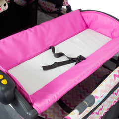 Cuna Corral Verona Rosa Bebesit Cambiador