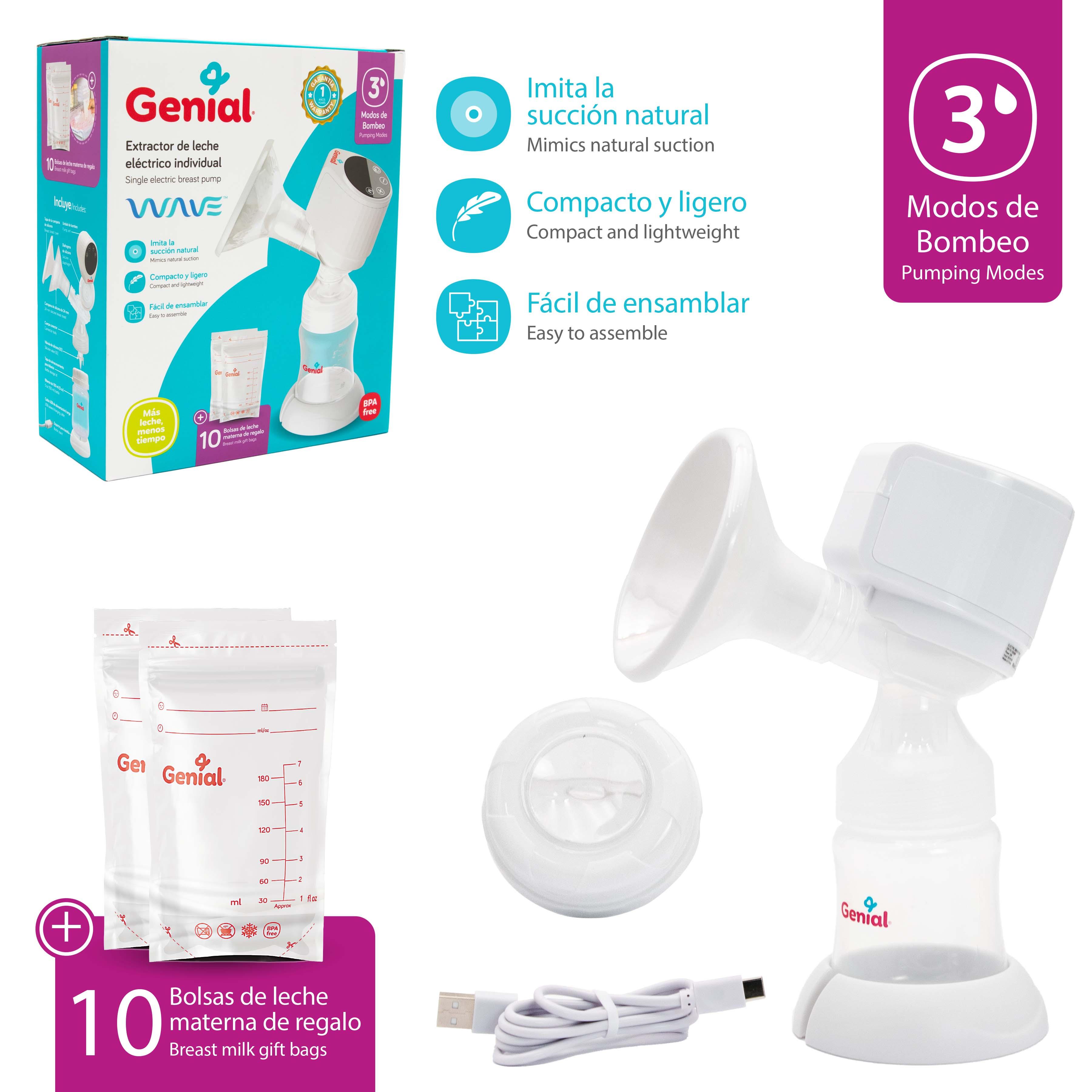 Extractor De Leche Eléctrico Individual Con Pantalla