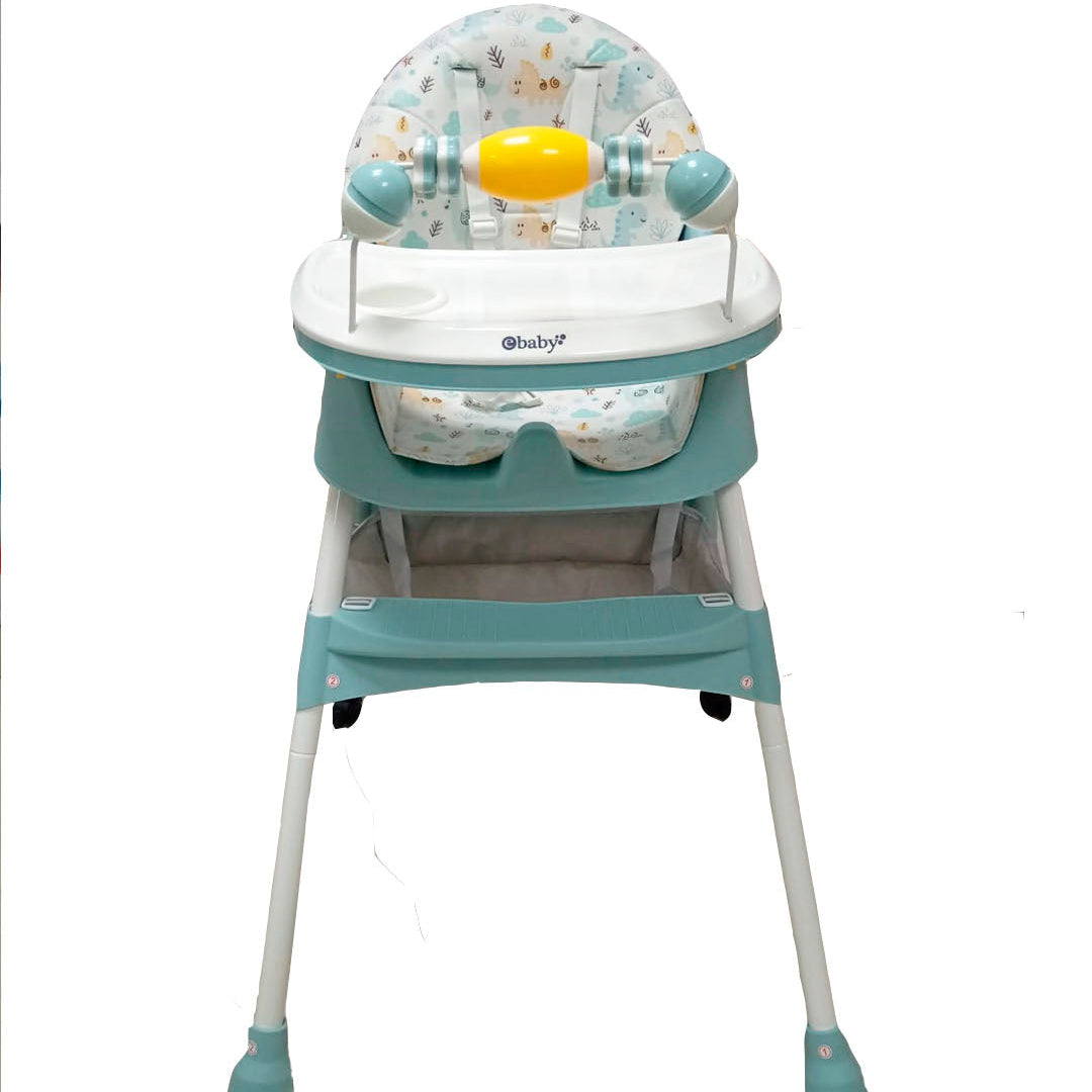 Silla Comedor Lulu Ebaby Verde estilo