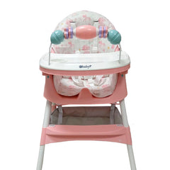 Silla Comedor Lulu Ebaby Rosa Estilo