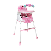 Silla Comedor Shine 4 en 1 Rosa Ebaby