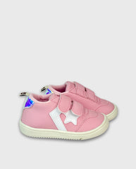 Tenis Velcro Estrella Rosa Melosos