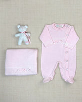 Primer Día Tricot 100% Algodón Peruano Rosa