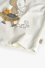 Conjunto Falda y Blusa Detalle Dorado Boboli