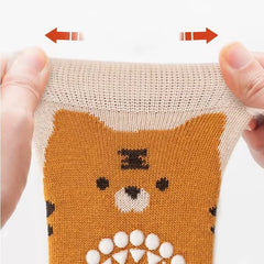 Set Medias con Rodilleras Antideslizante Animales Material