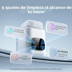 Lavadora, Esterilizador y Secador de Biberones Momcozy usos