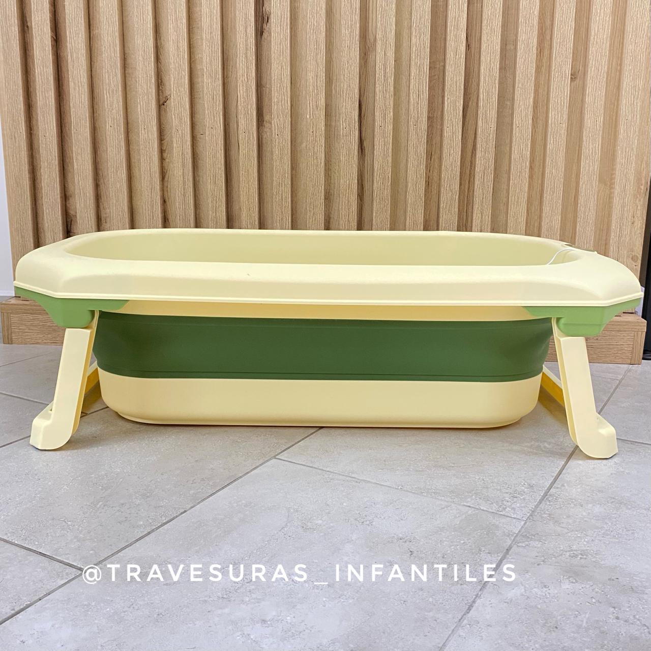 Bañera Plegable Con Termómetro Estrella Útil