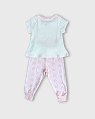 Pijama Bebé Niña Pantalon Estrellas Brillo