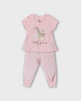 Pijama Bebé Niña Pantalon Jirafa