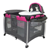 Cuna Corral Lauren Fucsia Ebaby®