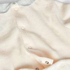 Pijama Pelele Terciopelo Blanco