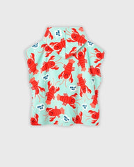 Toalla Con Capota Langosta Boboli Playa