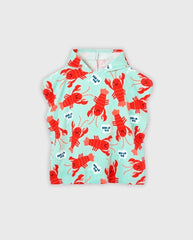 Toalla Con Capota Langosta Boboli