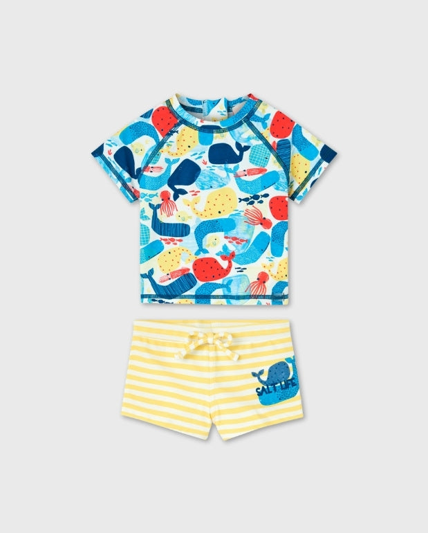 Traje de Baño Camiseta Ballena Boboli