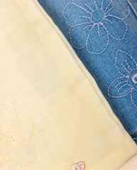 Conjunto Niña Jean y Blusa Flor Detalle