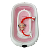 Bañera Con Termómetro y Ducha Livia Rosa Ebaby