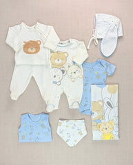 Set Primer Día Animales Bilbao Azul