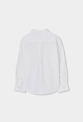 Camisa Clásica Manga Larga Blanco Boboli