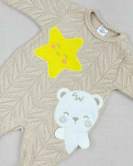 Set Primer Día Estrella Oso Café Estrella