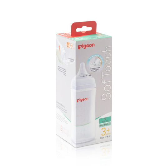 Tetero 8oz 3+ Ultra Suave SotTouch Pigeon