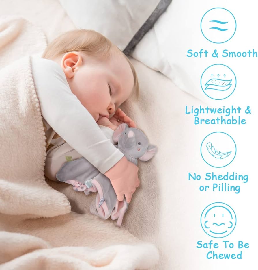 Peluche Apego con Rasca Encías Animales