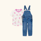 Conjunto Overol Estampado Fresas