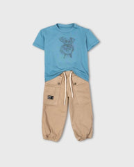 Conjunto Niño Camiseta Dog Azul