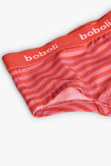 Set 3 Pantys Rosa Rojo Boboli Detalle