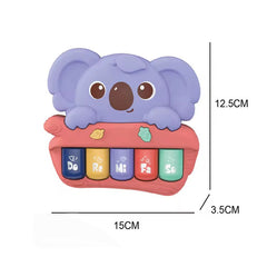 Juguete Piano Musical Koala medidas