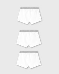 Set 3 Boxers Blanco Boboli Niño