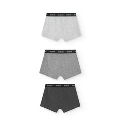 Set 4 Boxers Tonos Grises Boboli