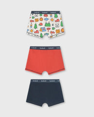 Set 3 Boxers Paiseaje Boboli Montañas