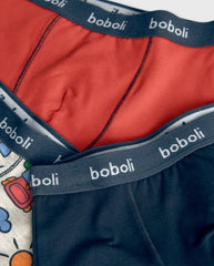 Set 3 Boxers Paiseaje Boboli Colores