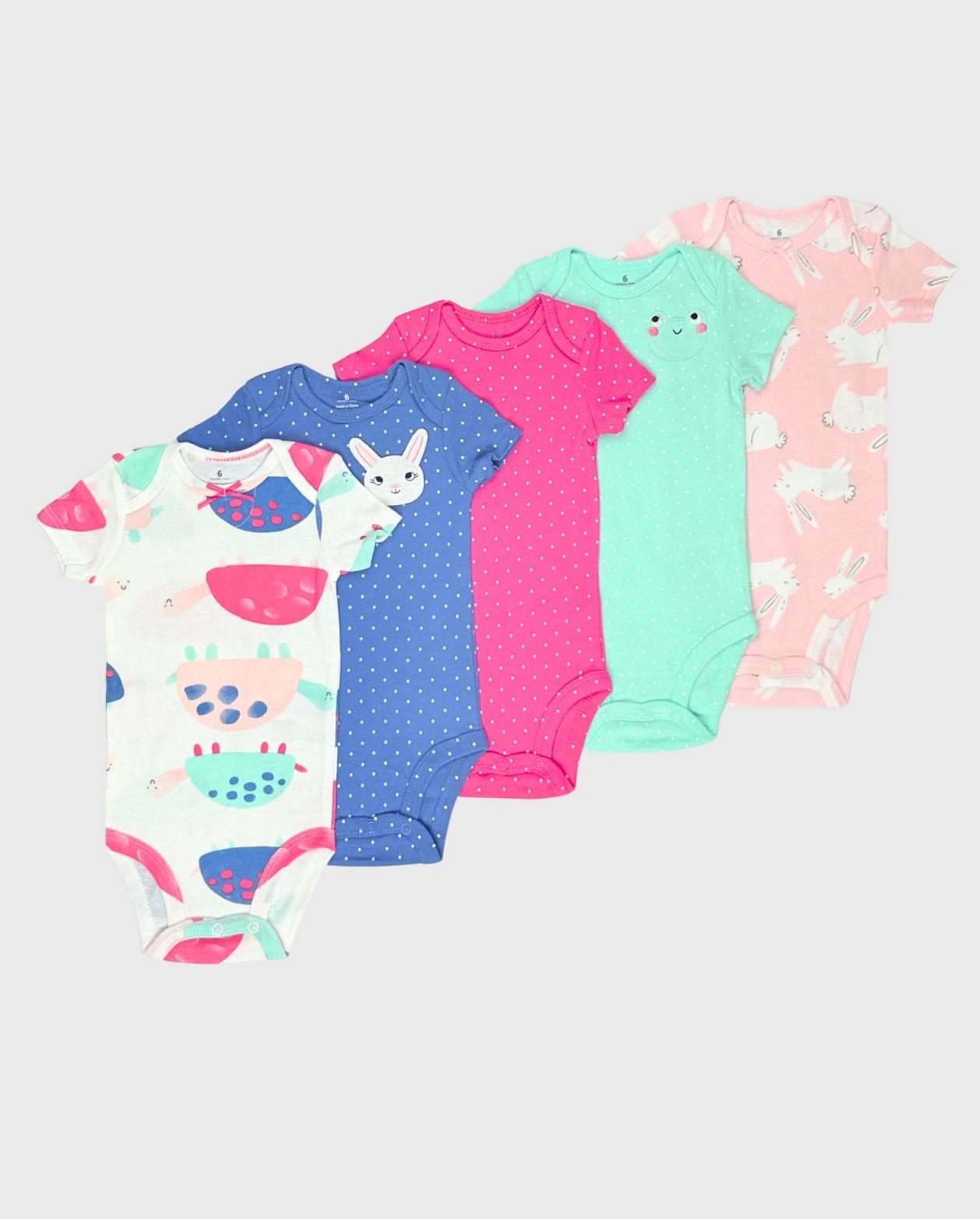 Set 5 Bodys Estampado Sapito