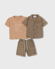 Conjunto 3 Piezas Bermuda Drill