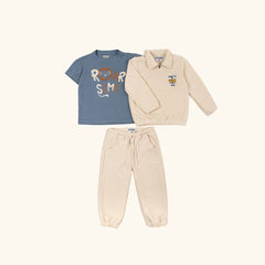 Conjunto 3 Piezas Sudadera Deportivo Roar
