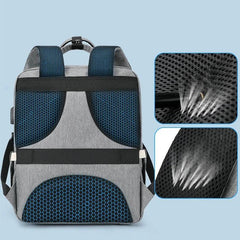 Pañalera Morral Detalle Cremallera Café Diseño