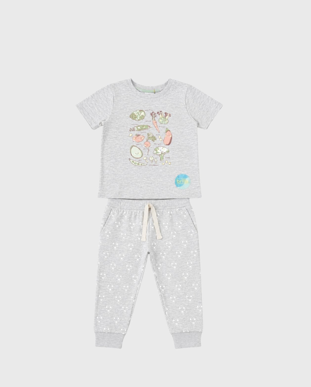 Pijama Pantalón Estampado Verduras Surtido