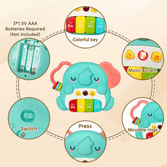 Juguete Musical Piano Elefante