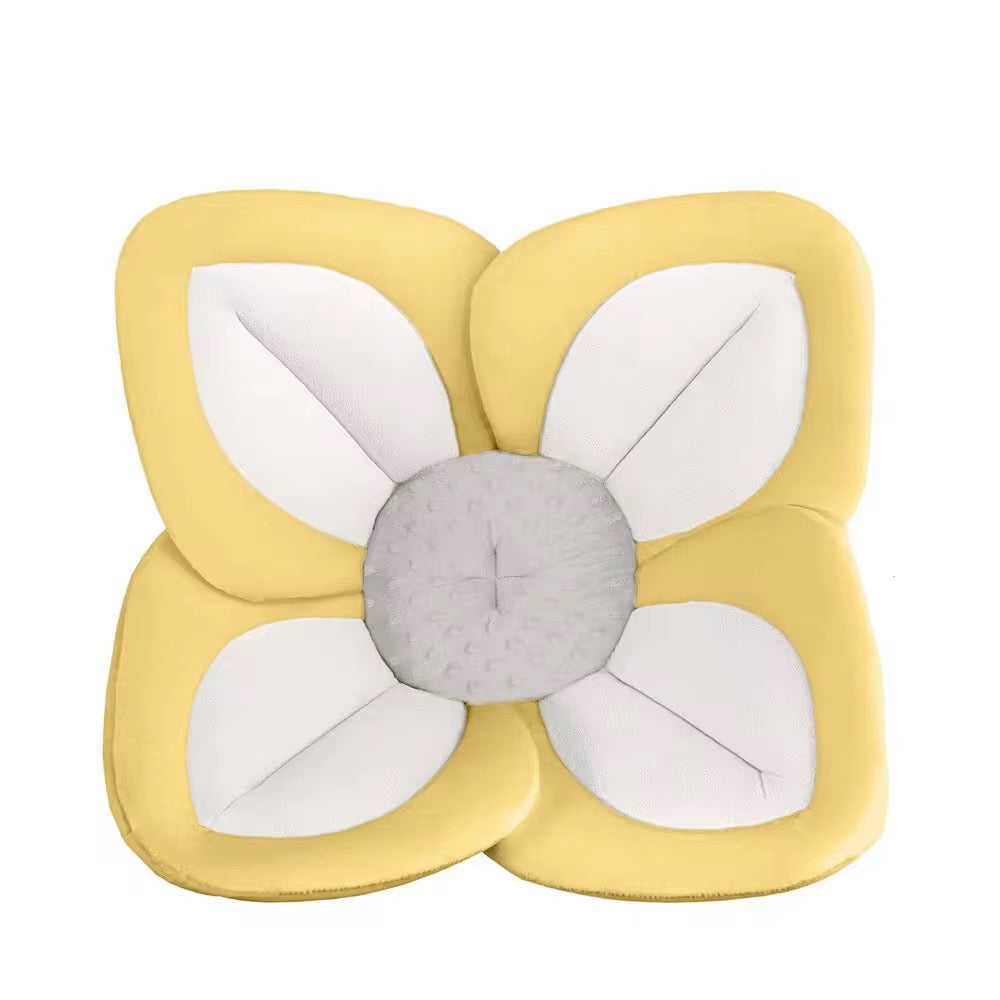 Cojín Para el Baño Bebé Estilo Flor Amarillo