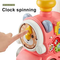 Andadera Multifuncional Tren Baby Rosa Uso