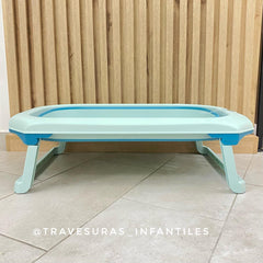 Bañera Plegable Con Termómetro Estrella Patas
