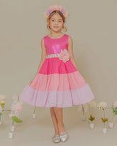 Vestido para Fiesta Aventura Fucsia Lilo