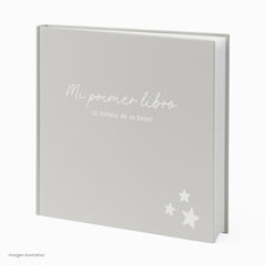 Álbum Para Bebé “Mi Primer Libro” Gris